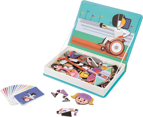 Janod magneti book sports - magneti'book,