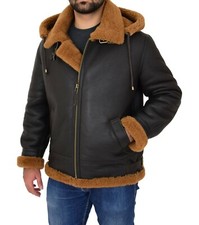 Mens Real Brown Sheepskin