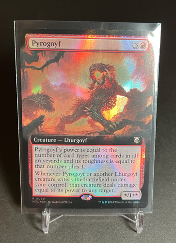 Ripple foil pyrogoyf - foil,