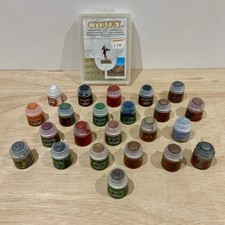 Warhammer Citadel Used Paints:  Shades, Bases, Texture & Dry Pots ~ Please Read