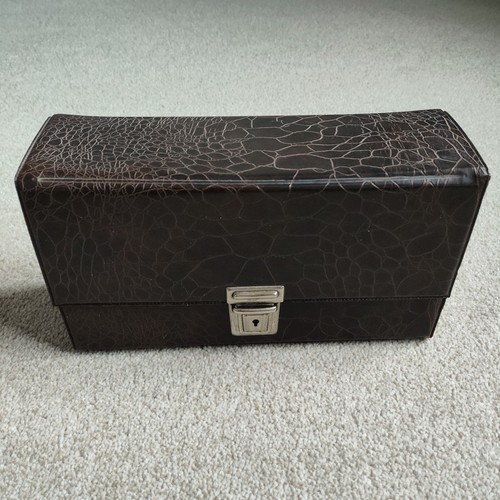 Vintage faux leather - leather, cassette