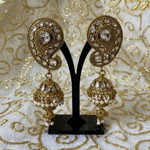 Kundan gold plated - kundan,