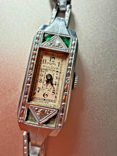 Antique bulova art - art, ladies