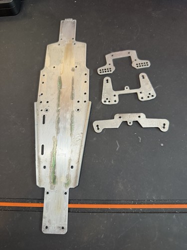 Kyosho optima mid chassis - chassis, and