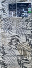 Dunelm Leaf Jacquard Blackout