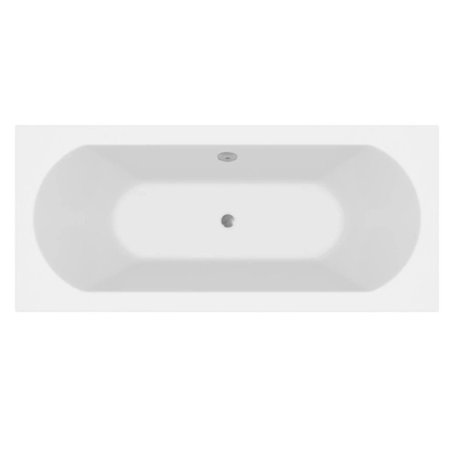 Double ended curved bath - double,