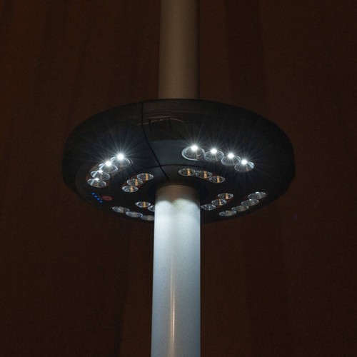 Bell tent led pole - bell,