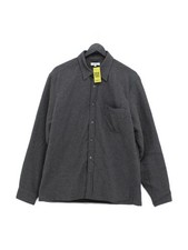 Reiss Men's Shirt L Grey 100%