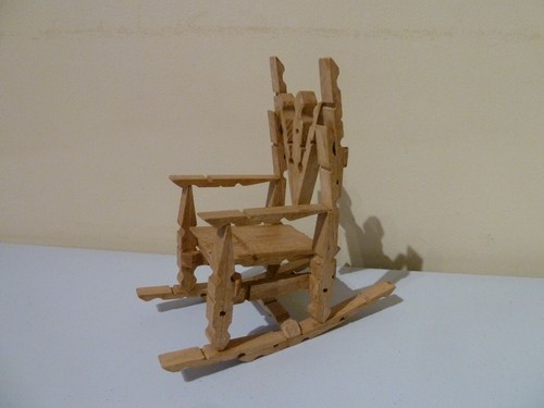 Collectible doll seat rocking - collectible,