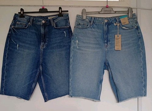 Ladies denim bermuda - denim,