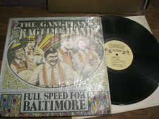 THE GANGPLANK RAGTIME BAND FULL SPEED FOR BALTIMORE VINYL LP BIB AND TUCKER REC