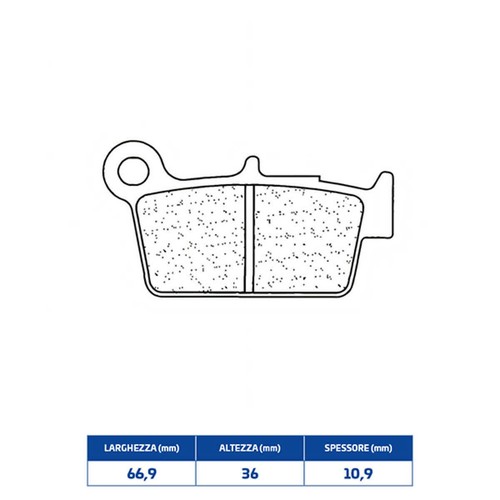 Rear brake pads - rear,