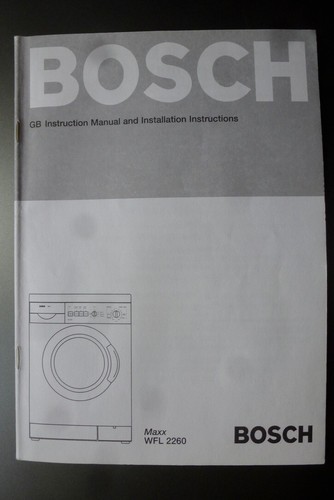 Bosch maxx wfl 2260 - bosch,