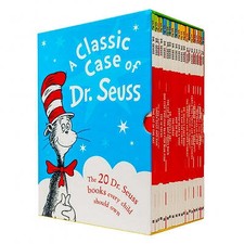 Dr Seuss A Classic Case 20 Book Set Box Collection Pack | Dr Seuss Paperback