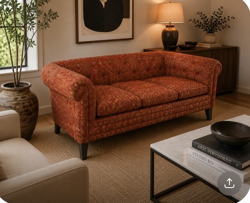 Vintage chesterfield sofa - chesterfield, 2