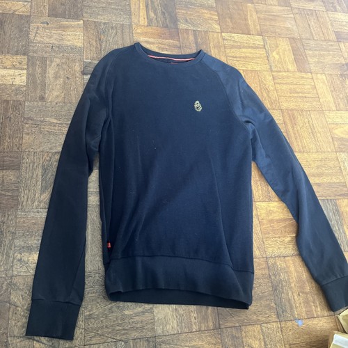 Luke size medium black jumper - luke,