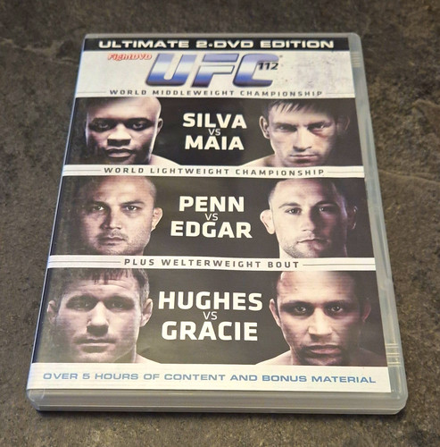 Ufc 112 ultimate dvd edition - ufc,