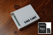 UnoCart Atari 800XL 130XE 65XE XEGS cartridge SDRIVE SD card white