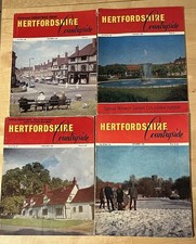 Hertfordshire Countryside Magazine 4 Issues 1960s 1970s Local History Interest