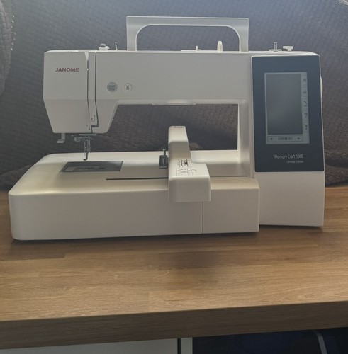 Janome memory craft mc500e - janome,