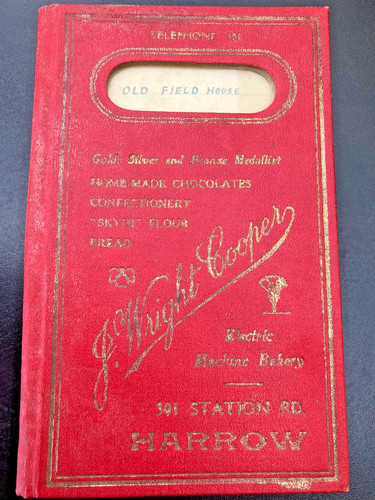 Vintage unused notebook - , wright