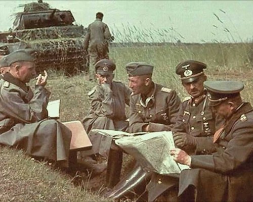 German artillery colorized - artillery,