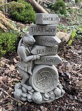March Hare Alice in Wonderland Stone Garden Ornament