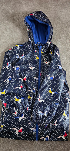 Joules girls navy polka - girls,