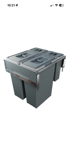 Pull out bin 86l for - for, 600mm