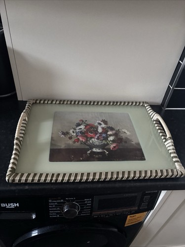 Vintage retro serving tray - vintage,