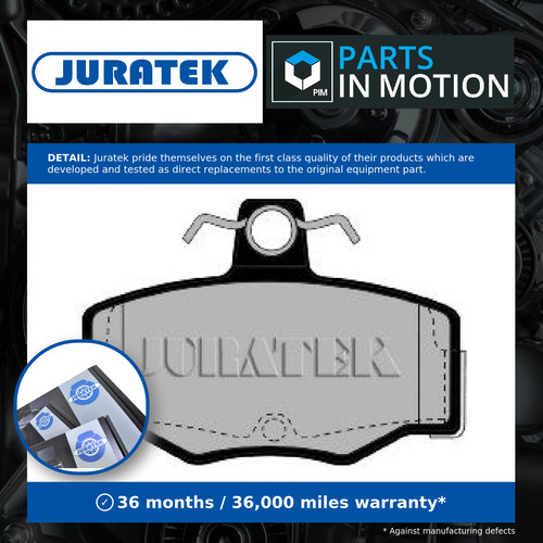 Brake pads set rear - pads,