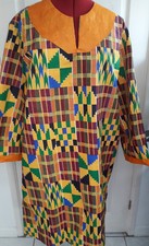 Vibrant Dashiki Dress With