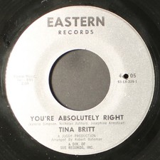 TINA BRITT: you're absolutely
