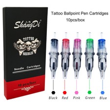 10pcs/box Ballpoint Pen Tattoo