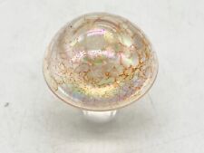 VINTAGE HERON GLASS IRIDESCENT MUSHROOM ORNAMENT