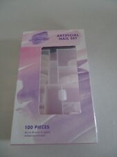 Head to Toe Artificial Acrylic Oval Nail Set - 80 Nails