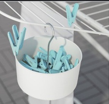 Clothes Dryer Hanger , 32 Clips Socks Underwear Rack Drying Dryer Clothes