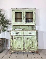 Antique French Original Painted Dresser Cabinet