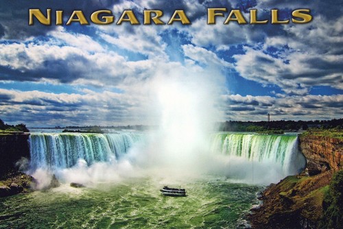 Canada postcard niagara falls - canada,