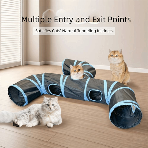 Foldable cat tunnel - cat,