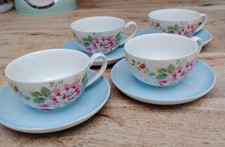 Cath Kidston Small Cup And Saucer X4