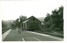 Peebles Railway Station 1936 RP