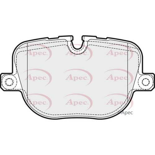Brake pads set - pads, for