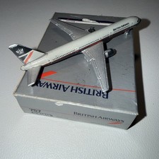 Schabak BRITISH AIRWAYS Vintage Boeing 757 1:600 Diecast Model Great Condition