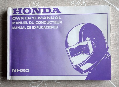 Honda nh80 genuine - honda,