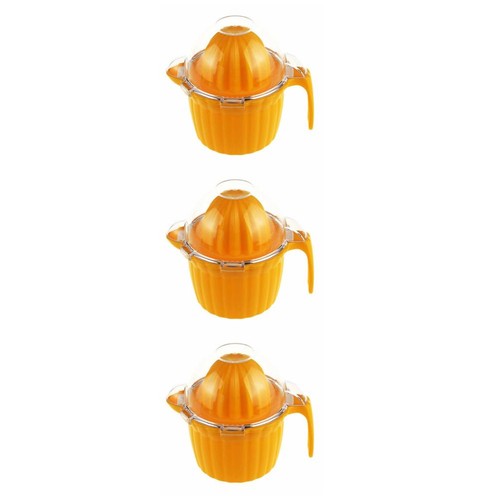 Reusable orange hand press - hand,