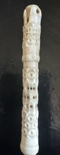Antique Bone Needle Case With