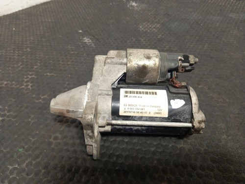 Vauxhall zafira starter motor - zafira,
