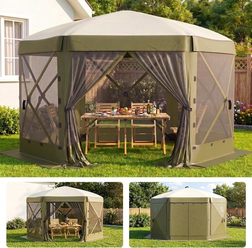 Sided pop gazebo screen - pop,