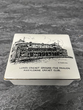 Vtg SANDLAND WARE trinket box